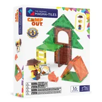 MAGNA TILES - Magnetická stavebnica Camp Out 16 dielov