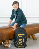 BAAGL SADA 3 Core Mettalic Bronze: batoh, peračník, vrecko (9)