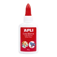 APLI tekuté lepidlo disperzné, biele, viacúčelové, 40 g