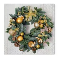 Obrúsky TaT 33x33cm Golden Wreath