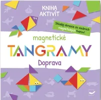 Svojtka Kniha aktivít magnetické TANGRAMY Doprava