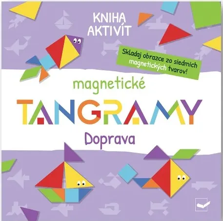 Svojtka Kniha aktivít magnetické TANGRAMY Doprava